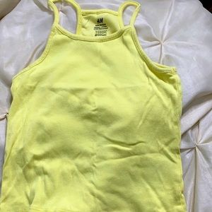 yellow hater styled tank